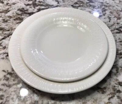 SOLARIO LIBBEY SYRACUSE ROYAL RIDEAU RESTAURANT 1 SALAD & 1 BREAD PLATE NWT - Image 1 of 4