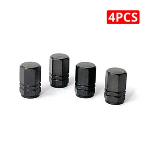 4 Titanium Motorcycle Hexagon Tire/Wheel Air Stem Valve Caps for Harley-Davidson - Picture 1 of 3