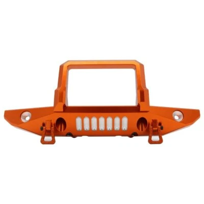 Metal CNC RC Front Rear Bumper w/ Trailer Winch Hooks For 1/6 Axial SCX6 Upgrade - Image 1 of 4