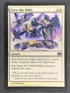 Even the Odds 6/180 Uncommon Future Sight Magic Card MTG 2007 NonFoil - Picture 1 of 2