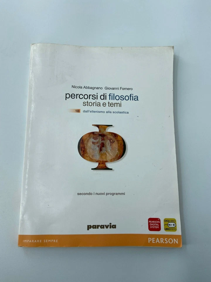 N. Abbagnano - Percorsi di filosofia - Paravia Ed. 2017 - Immagine 1 di 1