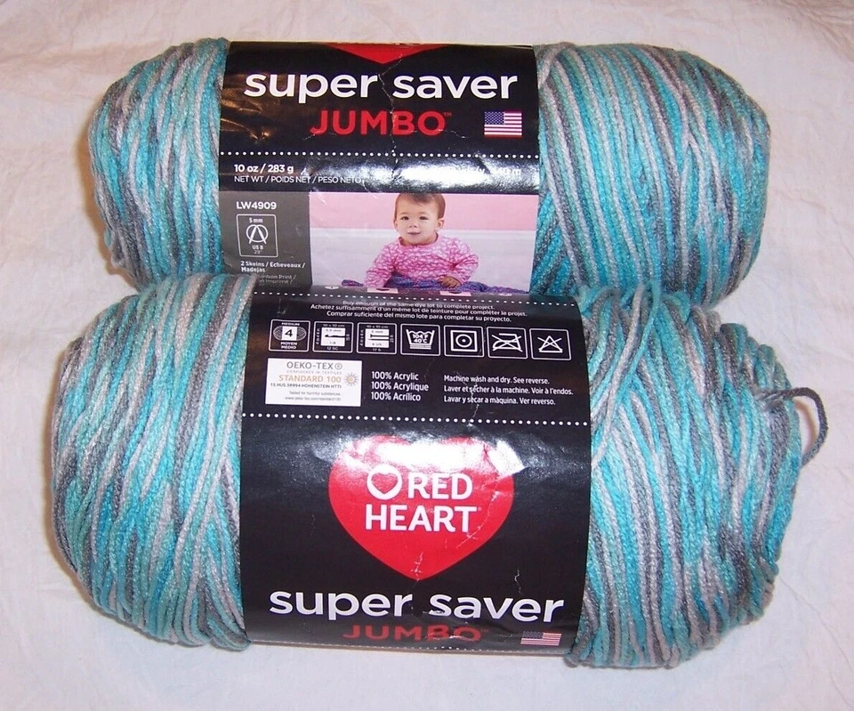 Red Heart Super Saver Jumbo E302c Icelandic