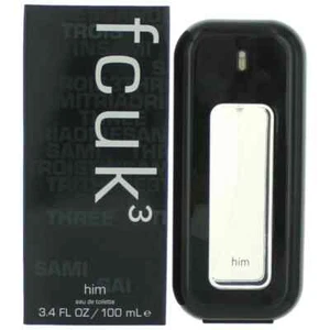 FCUK 3 by French Connection, 3.4 oz EDT Spray for Men - Picture 1 of 4