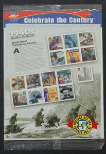 Estampilla Scott #3186 33c Celebrate Century 1940s USPS Como Nueva de Estados Unidos Embalaje Original - Imagen 1 de 1