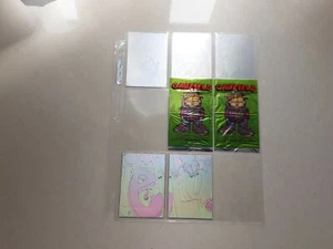 GARFIELD SERIES 2 PREMIER EDITION x5 H1 H2 H3 H4 & H5 mint cards x2 wrapper - Zdjęcie 1 z 2