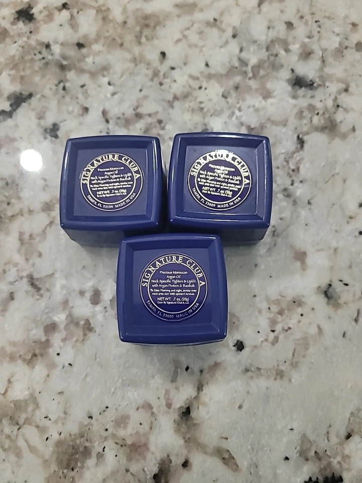 3 Signature Club A Precious Moroccan Argan Oil Neck Tighten & Uplift Cream 0.7  - Image 1 of 1