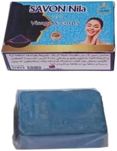 Savon Nila Bleu Naturel 100g, Hydratant, Éclaircissant & Antibactérien pour Peau - Imagen 1 de 4