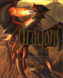 DRAGONS-WORLD AFIRE-Forgotten Realms-Fantasy Novel-(HC)-new-very rare - Picture 1 of 2