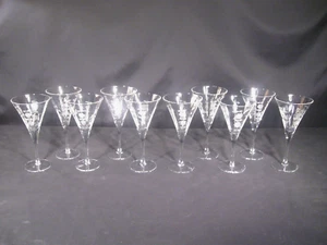 Colony Sandra Water Goblets Set of 10 - Picture 1 of 14