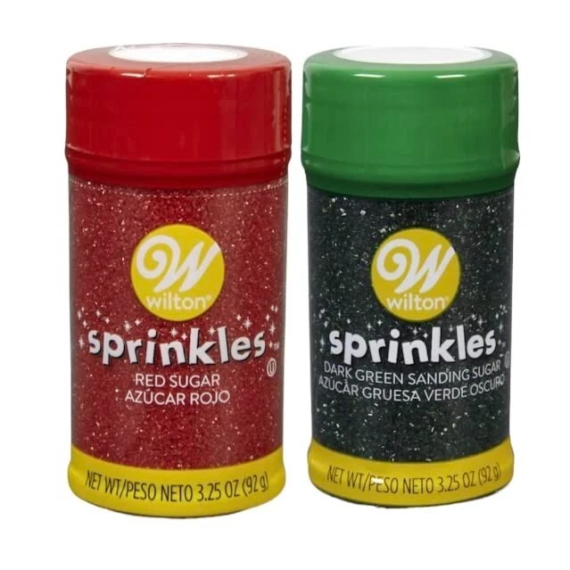 Wilton Sprinkles Red Sanding Sugar 3.25oz 92g