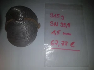 915 g Lötzinn - anschauen lohnt - Bild 1 von 1