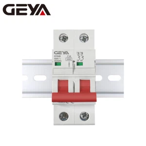 GEYA Mini Circuit Breaker AC MCB GYM8 2P 4.5kA 6/10/16/25/32/40/50/63A Din Rail - Picture 1 of 12