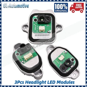 Set of 3 Headlight LED Headlamp Module For 2015-2018 BMW 3 Series F35 F30 F31 - Bild 1 von 9