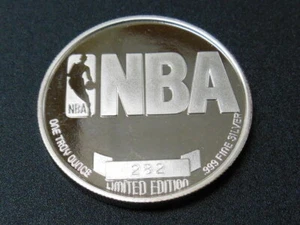 detroit pistons limited edition #283 silver token#5856 - Picture 1 of 3