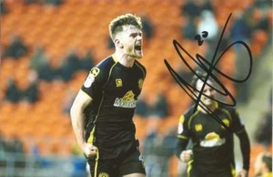 CREWE: OLIVER TURTON SIGNED 6x4 ACTION PHOTO+COA - Picture 1 of 1