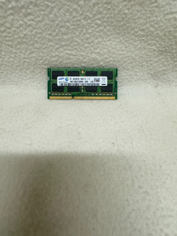 Samsung DDR3 4GB (1x4GB) 1333 MHz PC3-10600S SO-DIMM Laptop Memory - USED!!! - Image 1 of 1