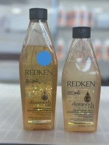 Redken Diamond Oil High Shine Shampoo & Conditioner Duo Set For Dull Hair Lot - Picture 1 of 1