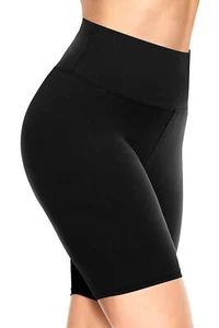Biker Shorts Women - 8"/5"/3" High Waisted Tummy Control Workout Gym Spandex ... - Picture 1 of 5
