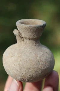Cerámica etrusca 6 cm - pequeño frasco de aceite, 600 a.C. - 300 a.C. - Imagen 1 de 8