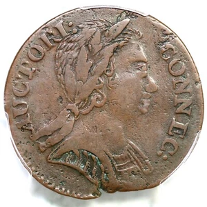 1785 M 6.3-G.2 R-5 PCGS VF 35 Connecticut Colonial Copper Coin - Picture 1 of 3