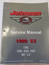 Johnson Evinrude Service Manuel Atelier Réparation 130 200 225 250 hp 1998