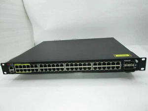 Interruptor de concierto Brocade ICX7450-48P 48 puertos PoE+ con doble CA - envío el mismo día - Imagen 1 de 4