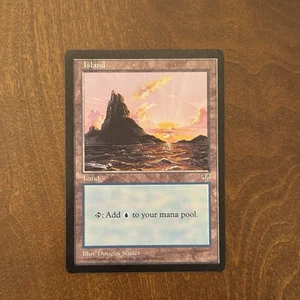 Island (Sunset) Mirage 1996 Magic the Gathering Card NM - Picture 1 of 2