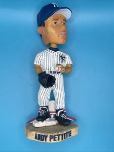 New York Yankees #46 Andy Pettitte Bobble Head Forever Collectibles 1201/10000 - Picture 1 of 11