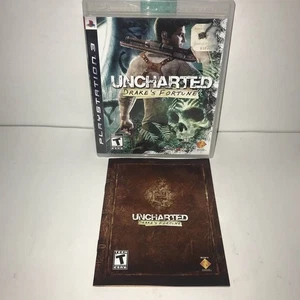 Uncharted Drake's Fortune Playstation 3 PS3 Complete in Box - Picture 1 of 5