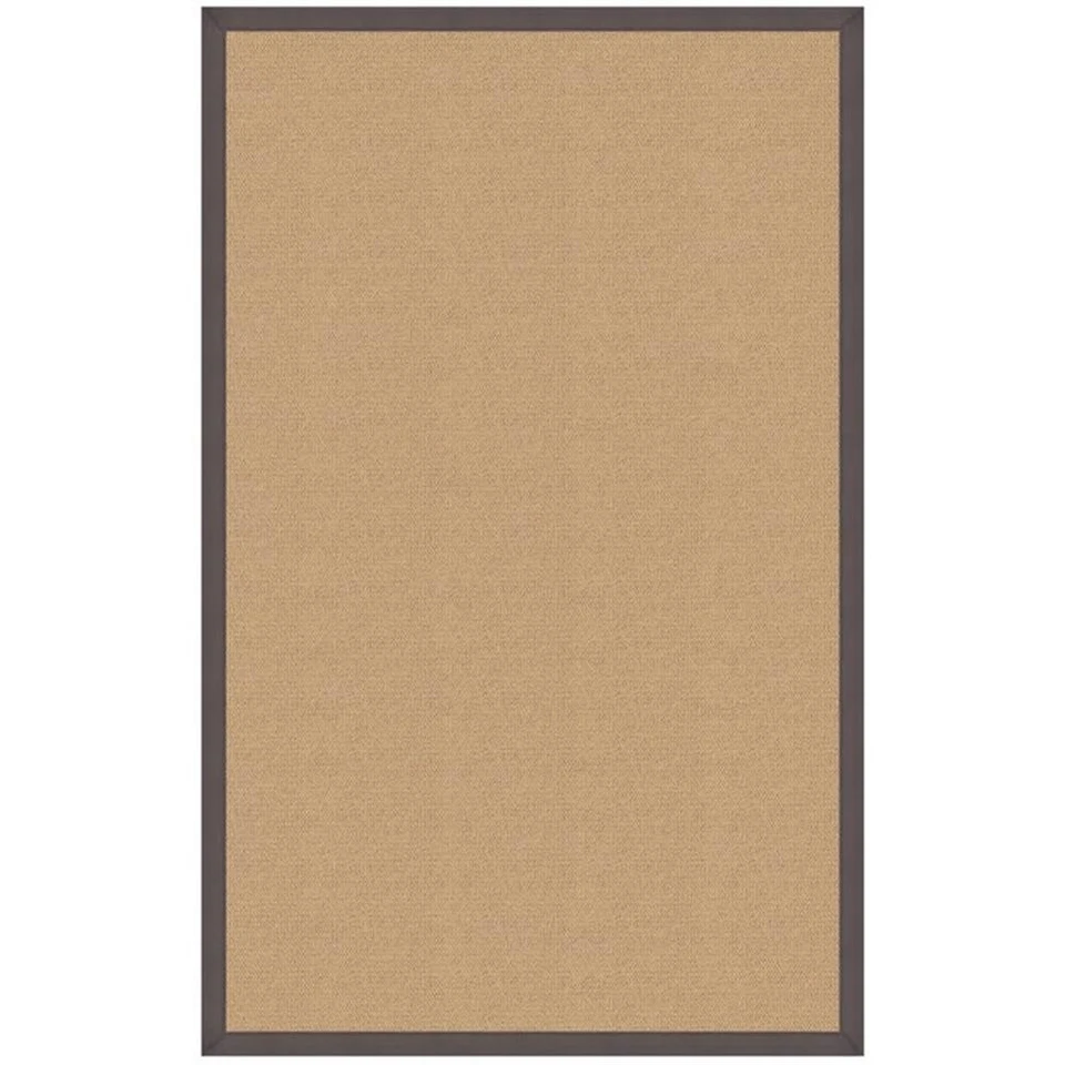 Riverbay Furniture 1'10" x 2'10" Transitional Wool Rug in Sisal and Slate - Image 1 of 1
