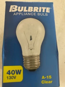 Bulbrite 104140 - 40A15C A15 Light Bulb - Picture 1 of 1