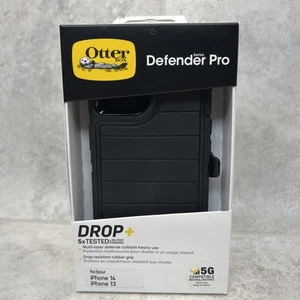 Coque Otterbox Defender Pro pour iPhone 14 et iPhone 13 - 77-88688 d'origine - Noir - Photo 1 sur 4