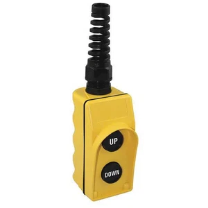 DAYTON Pendant Control Station Push Buttons, 2NO, Up/Down, Switch Momentary - Picture 1 of 3