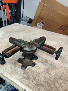 Vintage Stanley No. 400 Picture Frame Tilting Swivel Miter Vise Made in USA - Picture 1 of 16