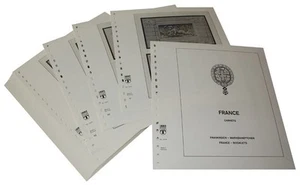 Lindner - 132H - France Cards - Leaves Printed of The Years 1952-2009 - Picture 1 of 1