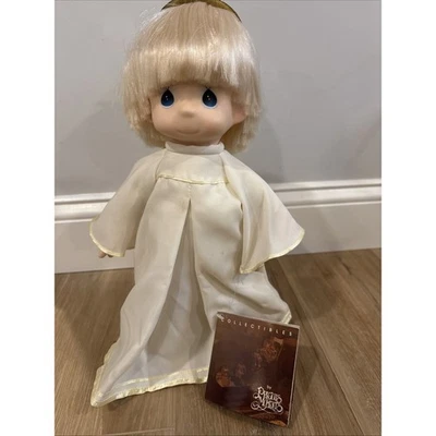 Precious Moments Timmy The Angel Doll 16” With Stand New With Tags - Image 1 of 4