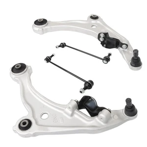 Brazo de control inferior delantero + eslabón de barra estabilizadora 4 piezas para Nissan Máxima 2009-2014 - Imagen 1 de 8