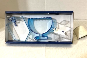 Horizon Tagliabiscotti in Plastica Stella/Dreidel/Hanukkah Menorah Set di 3 - Foto 1 di 3