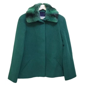 Auth HERNO - Green Women's Coat - Picture 1 of 7