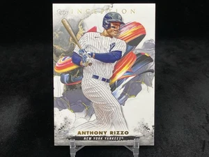 ANTHONY RIZZO 2023 TOPPS INCEPTION #4 BASE CARD / NEW YORK YANKEES - Picture 1 of 2