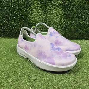 Oofos Oomg Eezee Low Tye Dye Recovery Slip-On Comfort Shoes Womens Size 9 - Picture 1 of 9