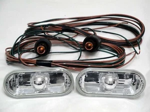Repeater Parking Side Marker Light Lamps A Pair For 1999 Golf Jetta Passat - Picture 1 of 2