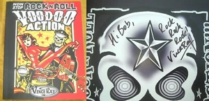 INSCRIBED by Vince Ray - Non Stop Rock n Roll - Voodoo Action - 1st/1st 2005 - Picture 1 of 12