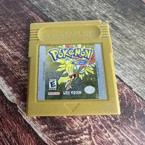 Pokémon: Gold Version (Nintendo Game Boy Color 2000) Authentic TESTED (Dry Bat) - Picture 1 of 18
