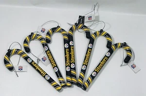 Pittsburgh Steelers NFL Sport Zuckerstange Christbaumschmuck Weihnachtsdeko - Bild 1 von 4