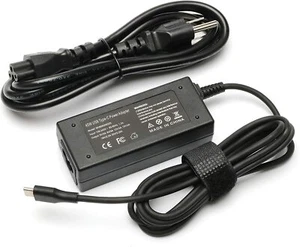 Adaptador USB-C de 45W 20V para Samsung 4 XE310XBA-K01US XE310XBA-K02US XE310XBA-K03US - Imagen 1 de 3