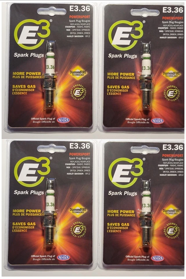 E3 Spark Plugs E3.36 (QTY 4) - Image 1 of 1