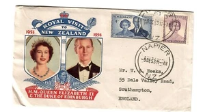 New Zealand 1953 first day cover Royal Visit fine used - Picture 1 of 1