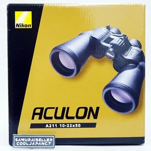 Nikon Binoculars ACULON A211 10-22x50 Porro Prism Japan NEW - Picture 1 of 8