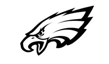 Philadelphia Eagles logo NFL Vinyl Decal Window Laptop Any Size Any Color